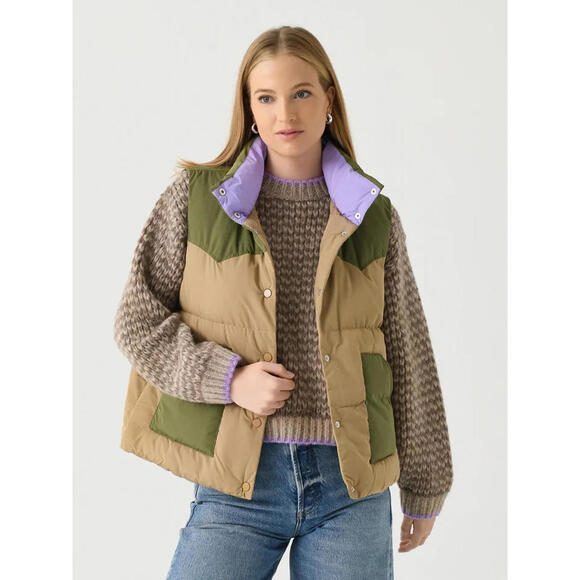 Xirena Miller Puffer Vest 2026 Style in Woodland, $350 NWT, Small #2219 - Picture 2 of 6